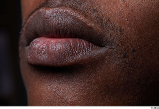 HD Face Skin Demarien Smith face lips mouth skin pores…